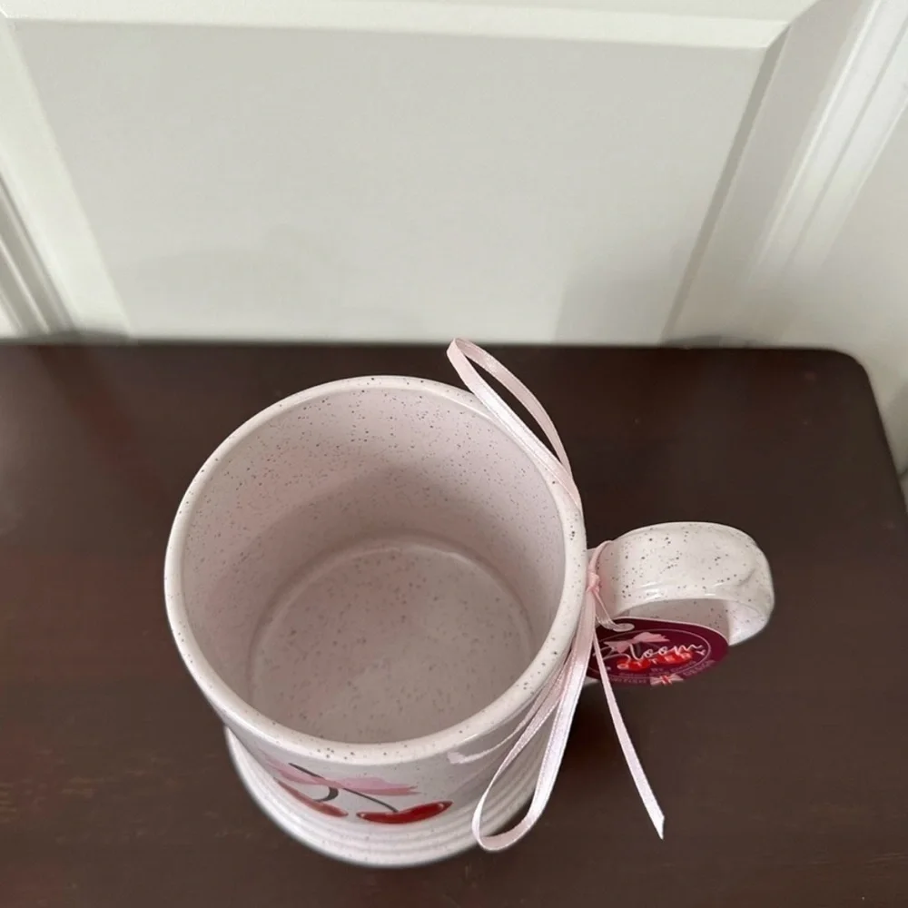 Pink Speckled Cherry Brew Style Mug